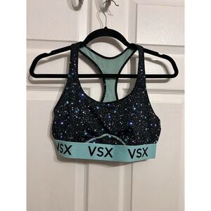 Victorias Secret Victoria Sport VSX Sports Bra Racerback Large Gym Activewear